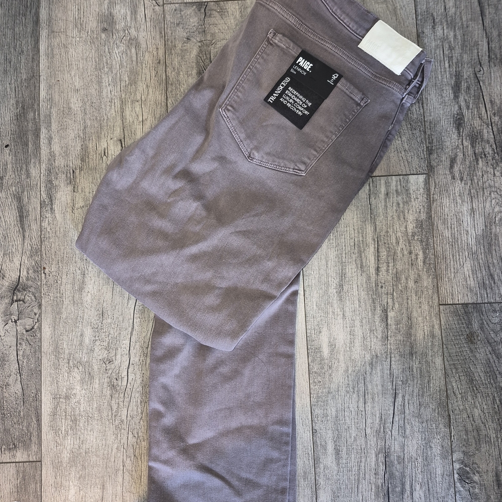 Paige Lennox Slim Vintage Sparrow Jeans Sz40